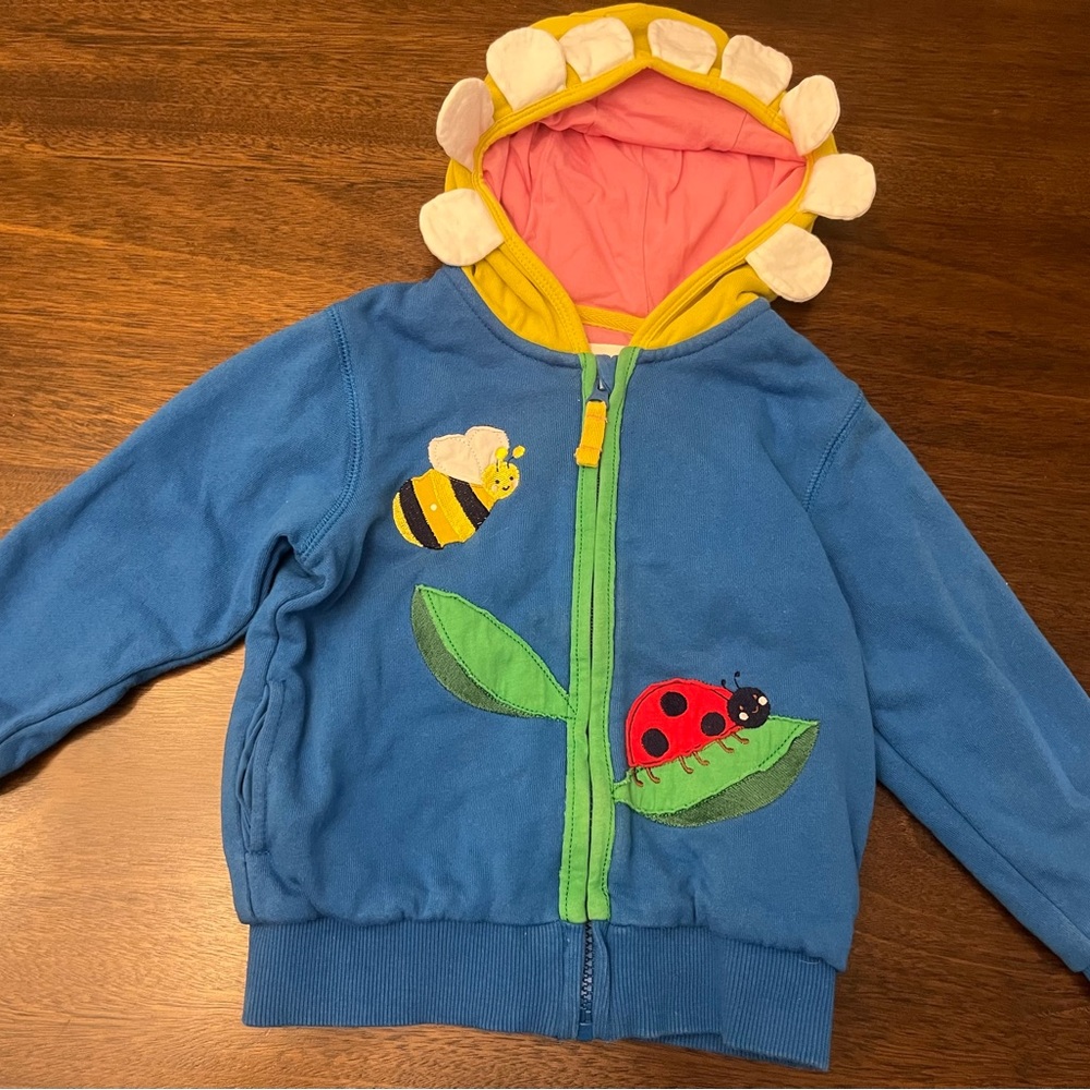 Baby Boden Daisy Hoodie 18-24 months